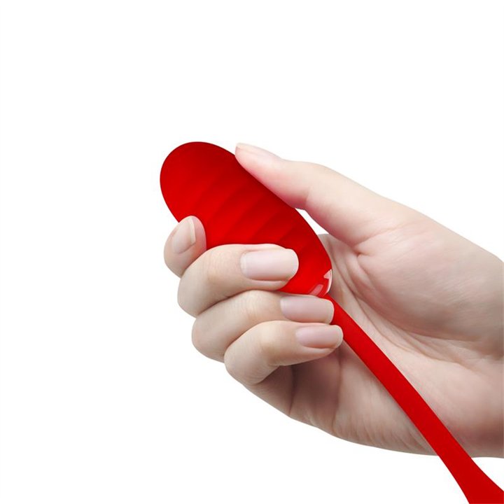 Kirk Vibrating Egg Red - BI-014654-2 - Teknashop Ltd
