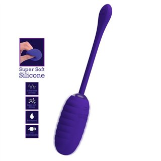 Kirk Vibrating Egg Violet - BI-014654-3 - Teknashop Ltd