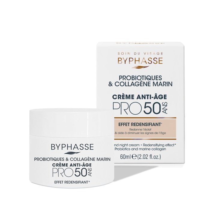 Byphasse, Pro 50, Anti-Ageing, Cream, For Face, 60 ml - Teknashop Ltd