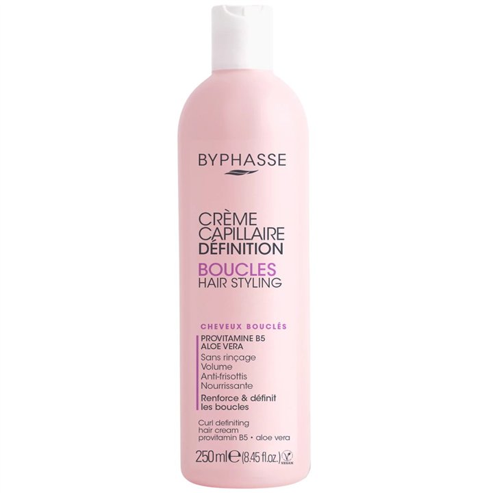 Byphasse, Active Curl, Hair Styling Cream, 250 ml - Teknashop Ltd