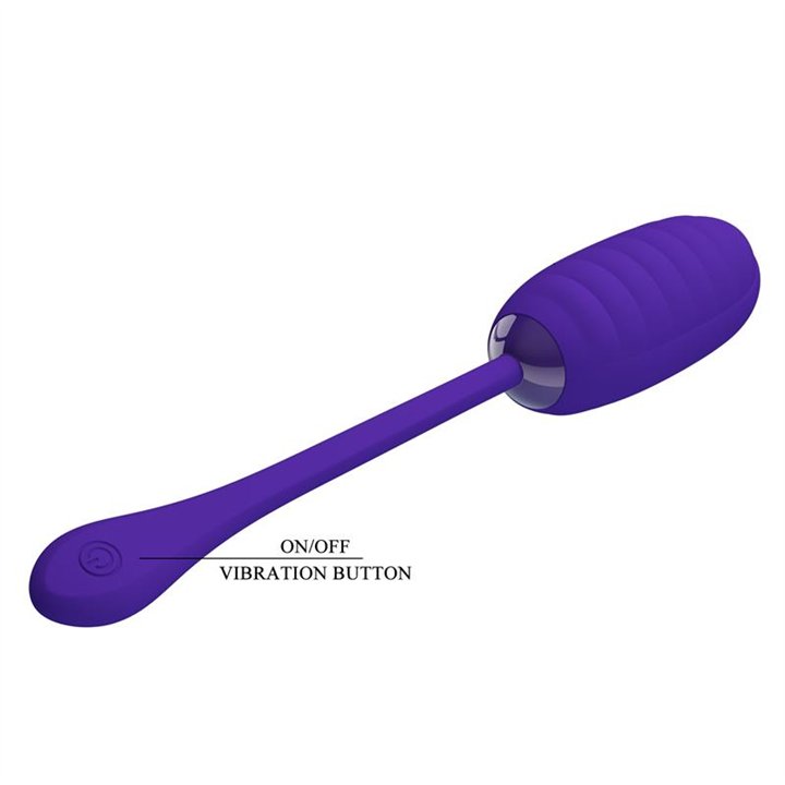 Kirk Vibrating Egg Violet - BI-014654-3 - Teknashop Ltd