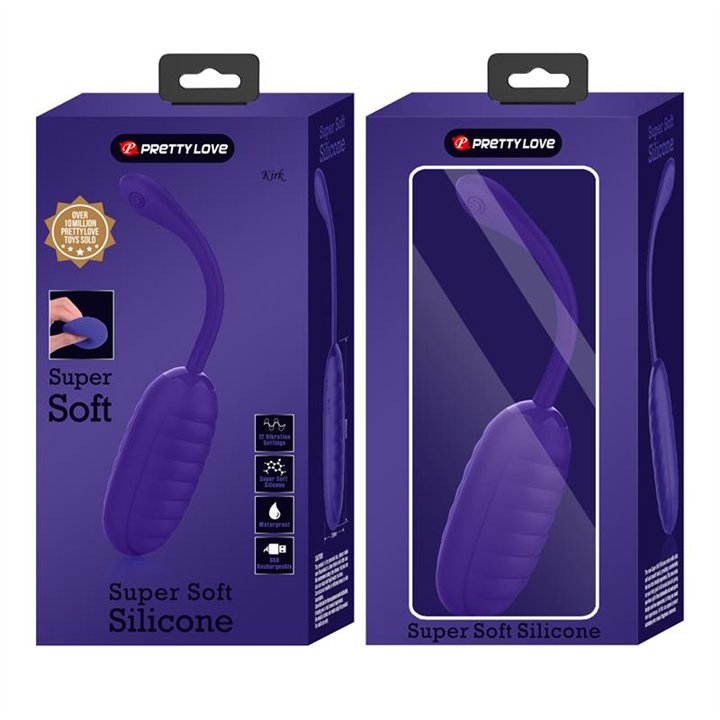 Kirk Vibrating Egg Violet - BI-014654-3 - Teknashop Ltd