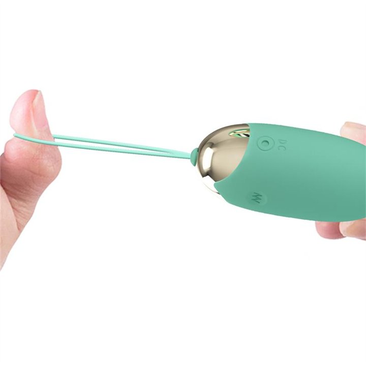 Mina Vibrating Egg with Digital Screen remote control green - BI-014362W-LED-1 - Teknashop Ltd