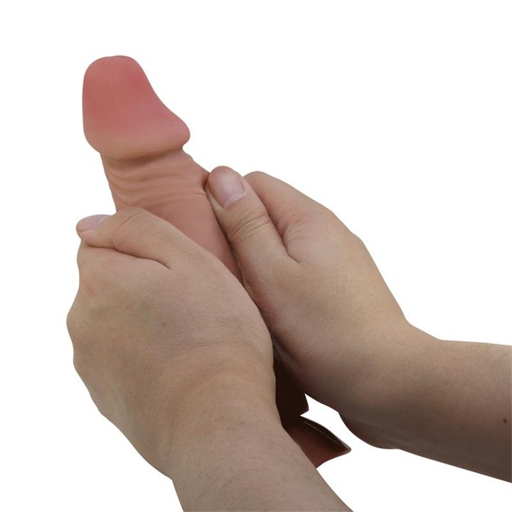 Sliding Skin Realistic Dildo 19.4 cm - BW-008108NRG-1 - Teknashop Ltd