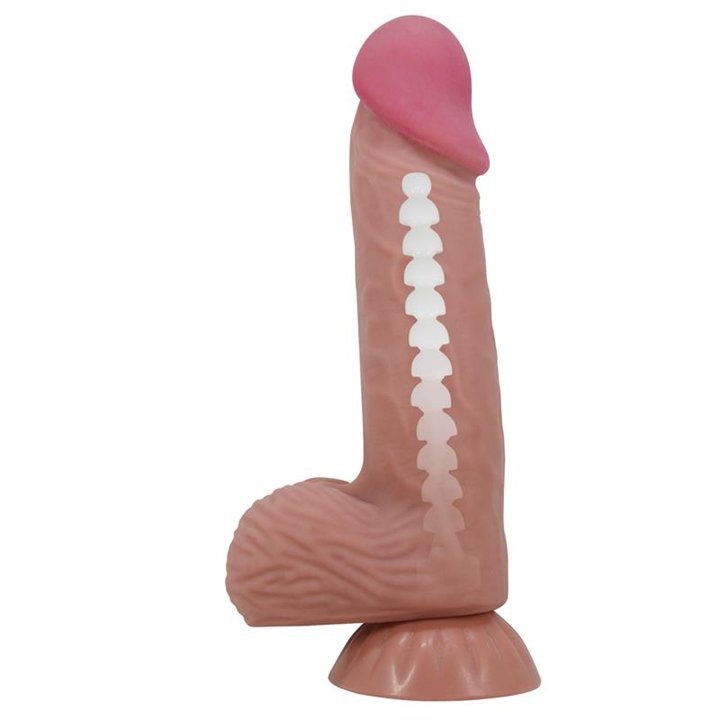 Lisle Sliding Skin Realistic Dildo 20.6 cm - BW-008106NRG-1 - Teknashop Ltd