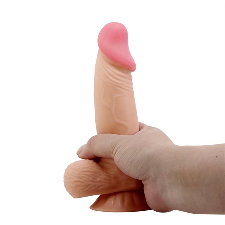 Duvall Sliding Skin Realistic Dildo 19.4 cm - BW-008108NRG - Teknashop Ltd