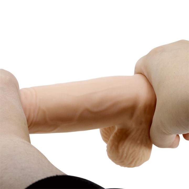 Duvall Sliding Skin Realistic Dildo 19.4 cm - BW-008108NRG - Teknashop Ltd
