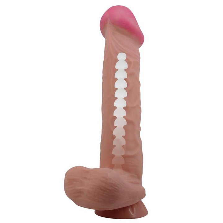 Sliding Skin Realistic Dildo 26 cm - BW-008103NRG-1 - Teknashop Ltd