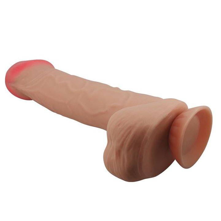 Mendel Sliding Skin Realistic Dildo 26 cm - BW-008103NRG - Teknashop Ltd