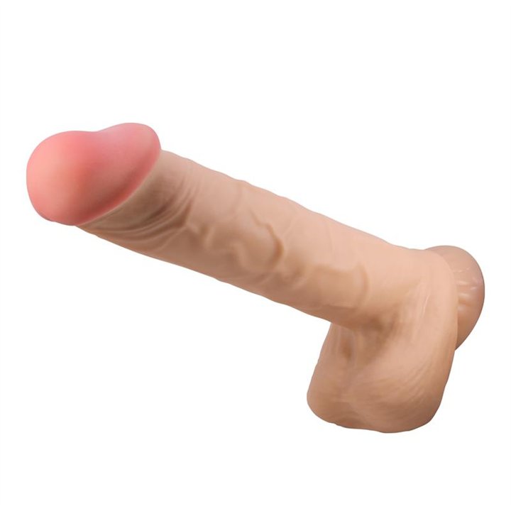 Mendel Sliding Skin Realistic Dildo 26 cm - BW-008103NRG - Teknashop Ltd