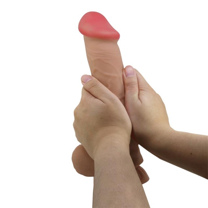 Mendel Sliding Skin Realistic Dildo 26 cm - BW-008103NRG - Teknashop Ltd