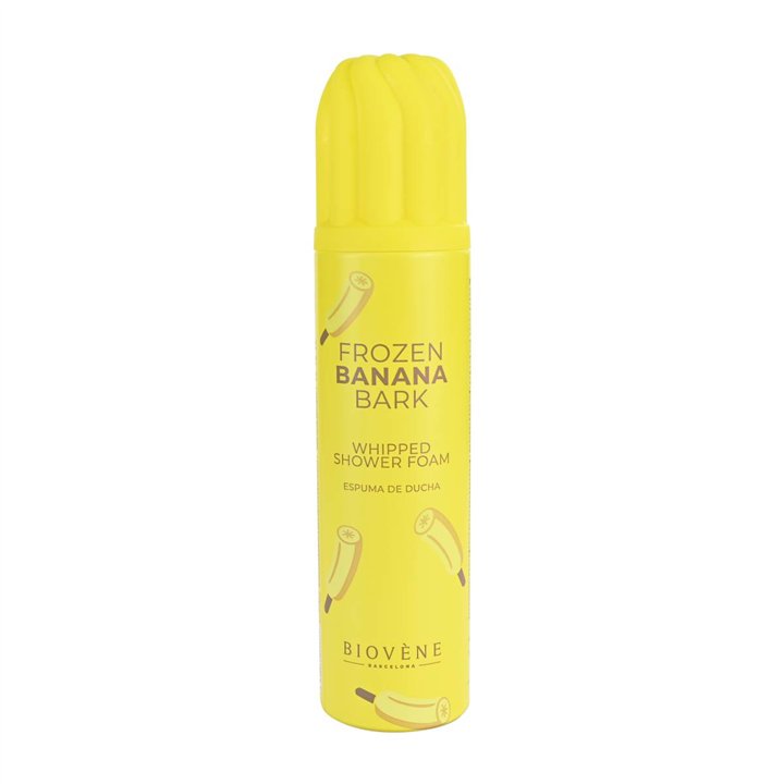 Biovene, Frozen Banana Bark, Hydrating, Shower Mousse, 250 ml - Teknashop Ltd