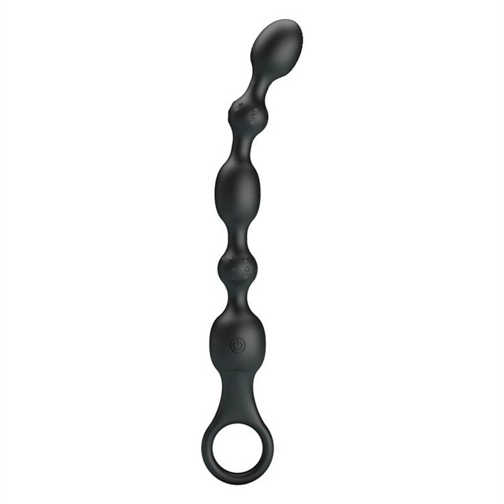 Anal Beads with Vibration - BI-040142 - Teknashop Ltd