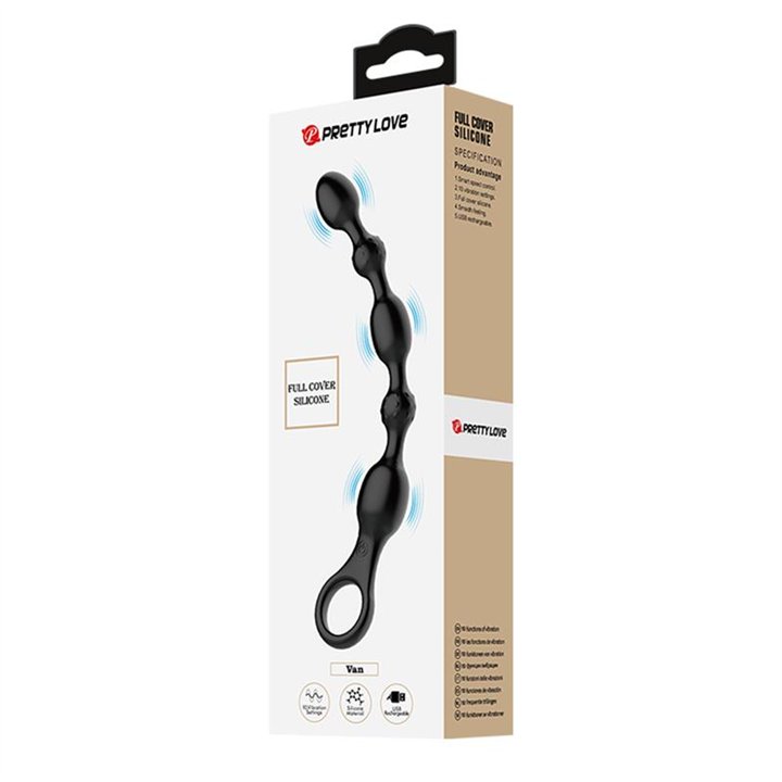 Anal Beads with Vibration - BI-040142 - Teknashop Ltd