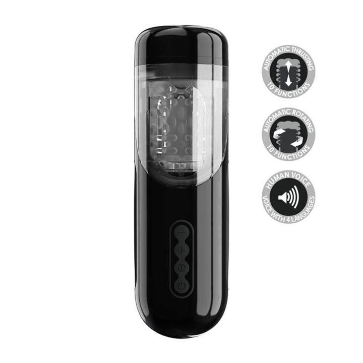 Lorelei Rotating and Thrusting Masturbator with Sex Talk - BM-00900T57 - Teknashop Ltd
