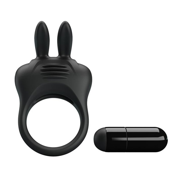 Davion Cock ring with vibration and Rabit - BI-210264 - Teknashop Ltd