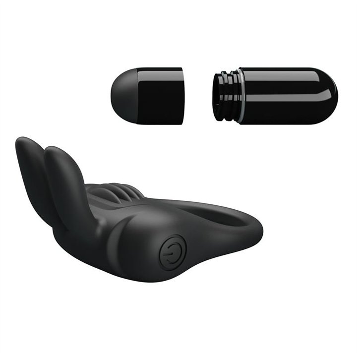 Davion Cock ring with vibration and Rabit - BI-210264 - Teknashop Ltd