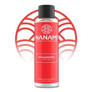 Hot Oil Massage Sweet Strawberry Aroma Heat Effect 100 ml - N-293 - Teknashop Ltd
