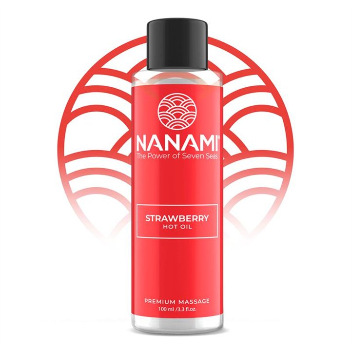Hot Oil Massage Sweet Strawberry Aroma Heat Effect 100 ml - N-293 - Teknashop Ltd