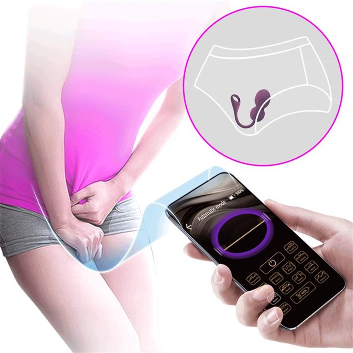 Kegel Balls with Vibration and APP - BI-210212HP-2 - Teknashop Ltd