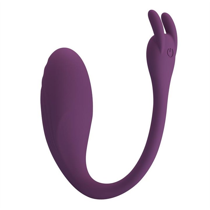Catalina Vibrating Egg with APP Purple - BI-014935HP-1 - Teknashop Ltd