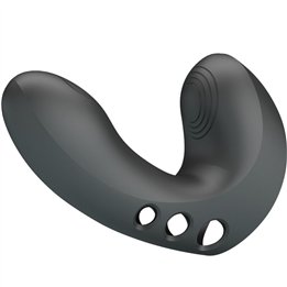 PRETTY LOVE - CAMELIA FINGER VIBRATOR 7 VIBRATIONS BLACK - D-242465 - Teknashop Ltd