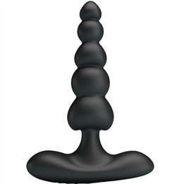 PRETTY LOVE - CORBAN ANAL VIBRATOR 10 VIBRATIONS BLACK - D-242713 - Teknashop Ltd