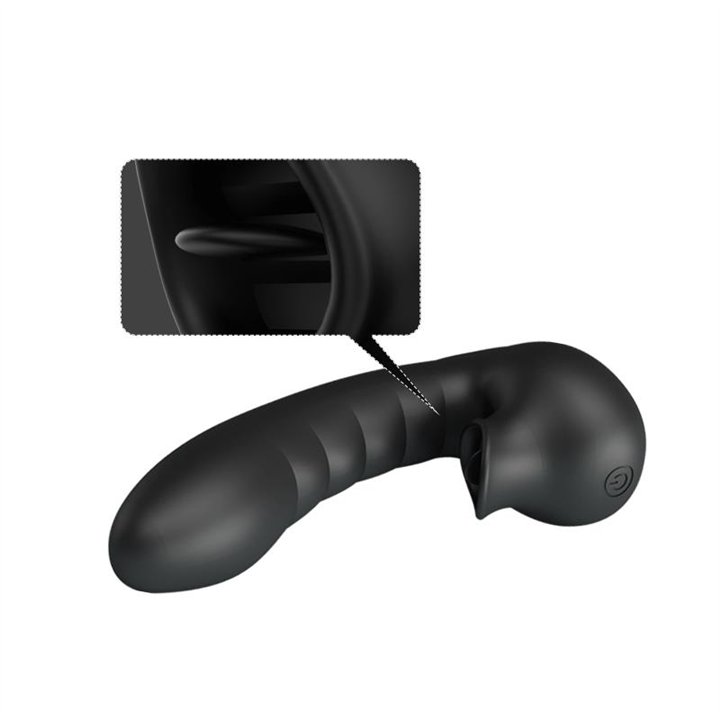 Hobgoblin Finger Sleeve Vibration and Stimulating Tongue - BI-014714 - Teknashop Ltd