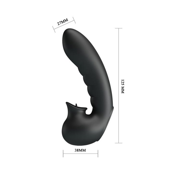Hobgoblin Finger Sleeve Vibration and Stimulating Tongue - BI-014714 - Teknashop Ltd