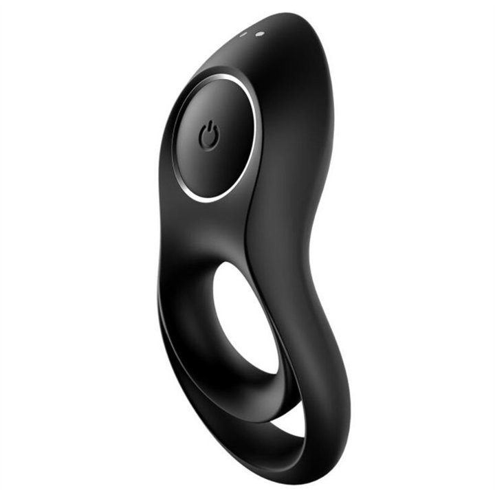 SATISFYER - LEGENDARY DUO RING VIBRATOR BLACK - D-230150 - Teknashop Ltd