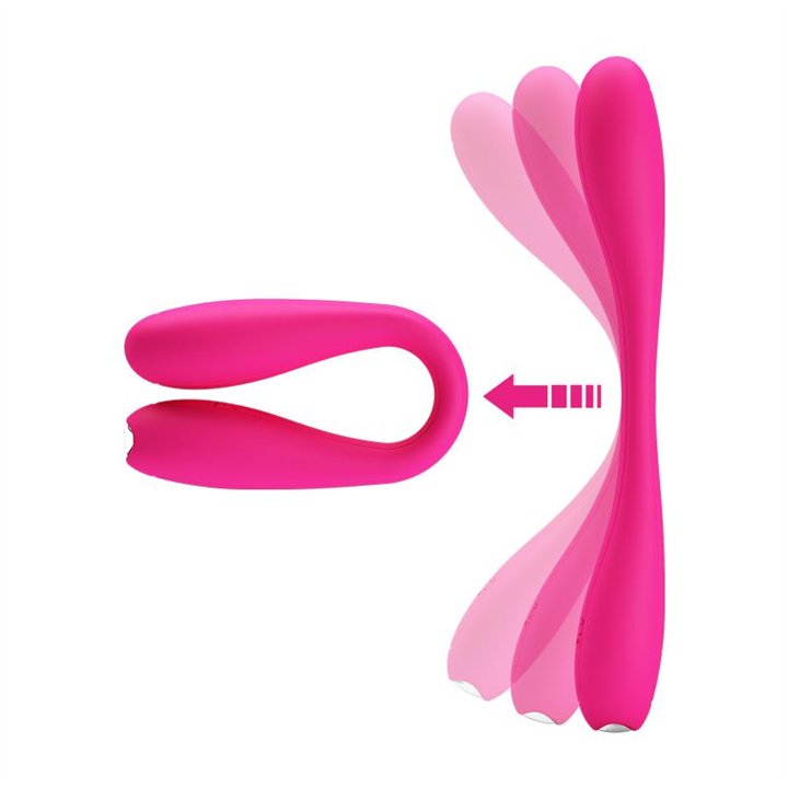 Yedda Vibrator Bendable Pink - BI-014710-1 - Teknashop Ltd