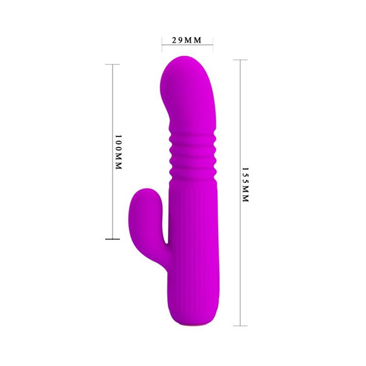 Leopold Thrusting Vibe USB Silicone - BI-014593 - Teknashop Ltd