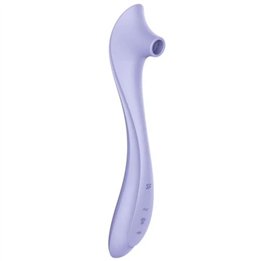 SATISFYER - EASY LOVER VIBRATOR & AIR PULSE STIMULATOR - D-245670 - Teknashop Ltd