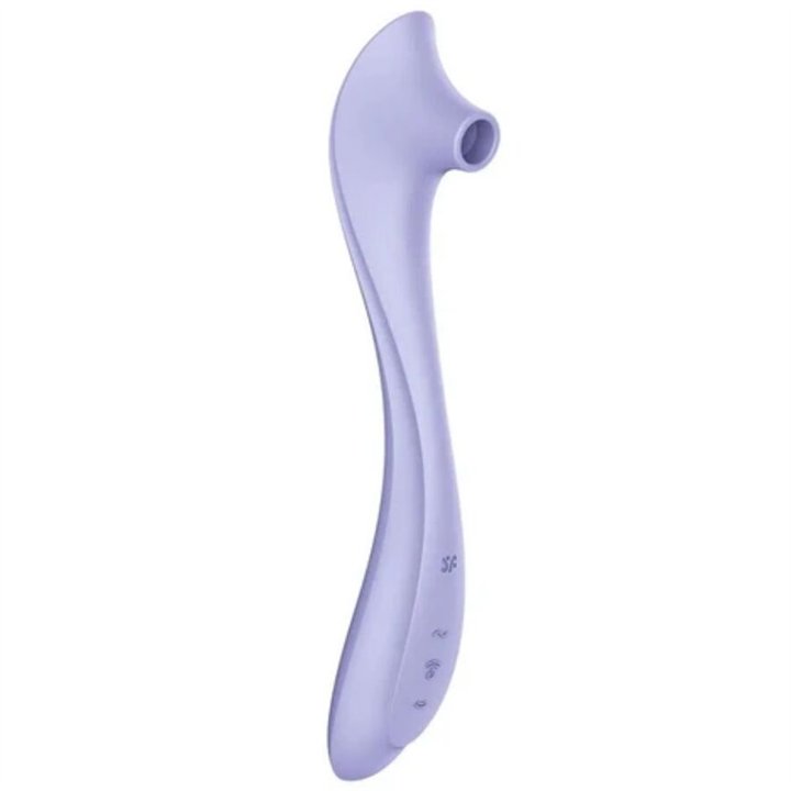 SATISFYER - EASY LOVER VIBRATOR & AIR PULSE STIMULATOR - D-245670 - Teknashop Ltd