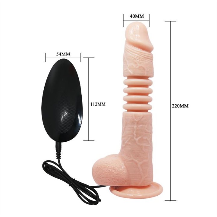 Vibe with Thrusting and Rotating Function Thunder Up - BW-008097X - Teknashop Ltd