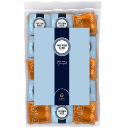 MISTER SIZE - CONDOM SIZE L 57 MM (100 UNITS) - D-242301 - Teknashop Ltd