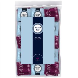 MISTER SIZE - CONDOMS SIZE XXL 64 MM (100 UNITS) - D-242303 - Teknashop Ltd