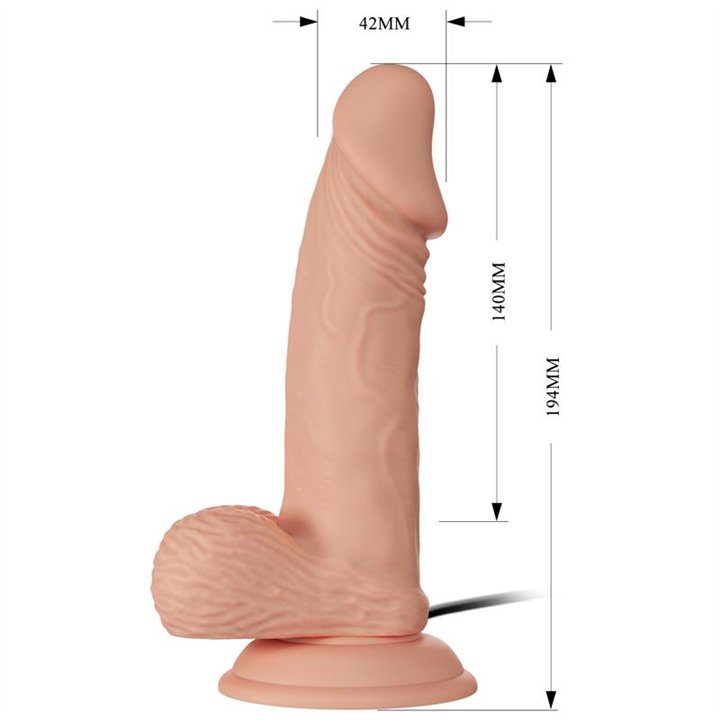 Realistic Vibrator 7,6 Remote Control - BW-008108ZR - Teknashop Ltd