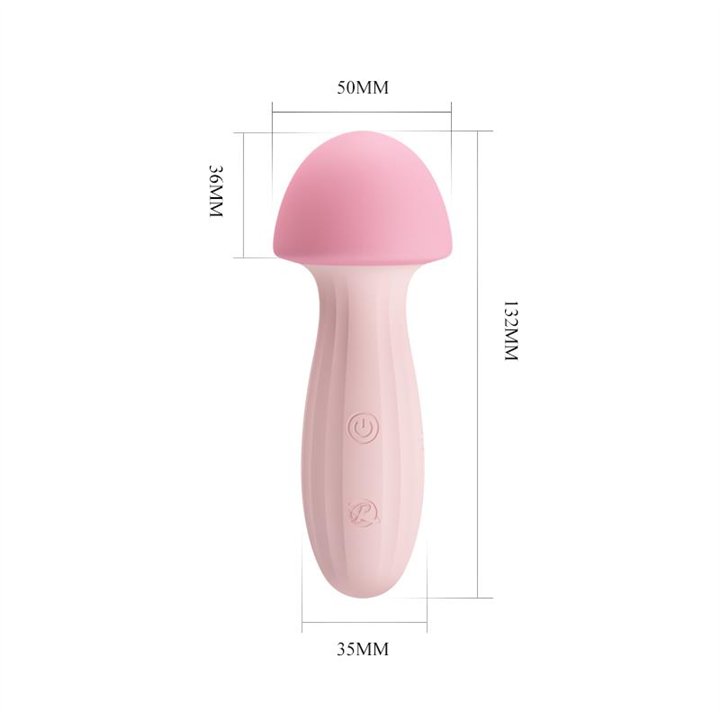 Mushroom Vibe/Massager Silicone USB - BI-014681 - Teknashop Ltd