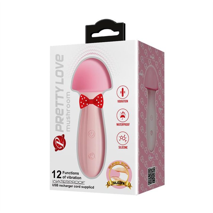 Mushroom Vibe/Massager Silicone USB - BI-014681 - Teknashop Ltd
