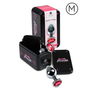 Butt Plug Size M Fucsia - F6152F - Teknashop Ltd