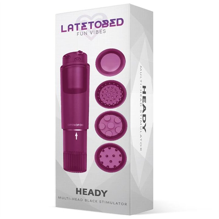 Heady Stimulator Multi-Head Purple - G-879 - Teknashop Ltd