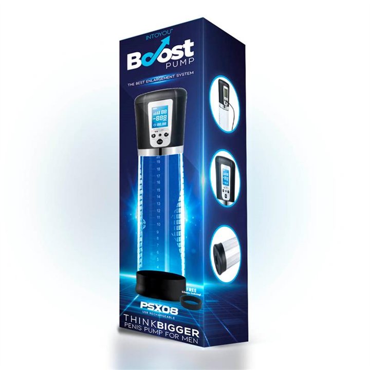 Automatic Penis Pump with LCD Screen PSX08 USB - BO-083 - Teknashop Ltd