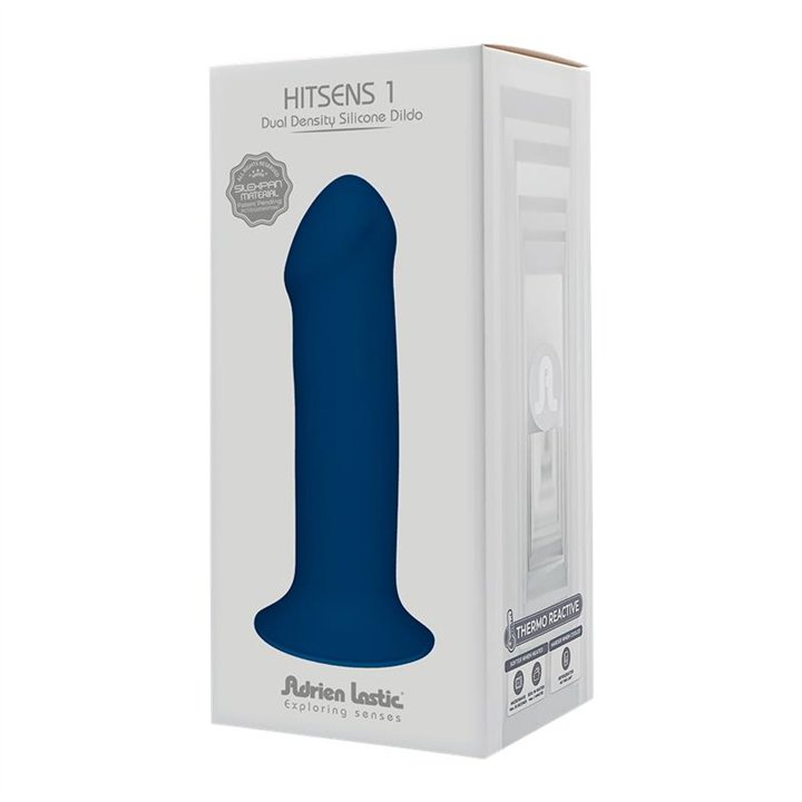 Dildo Hitsens 1 Dual Density Blue - AL-24035 - Teknashop Ltd