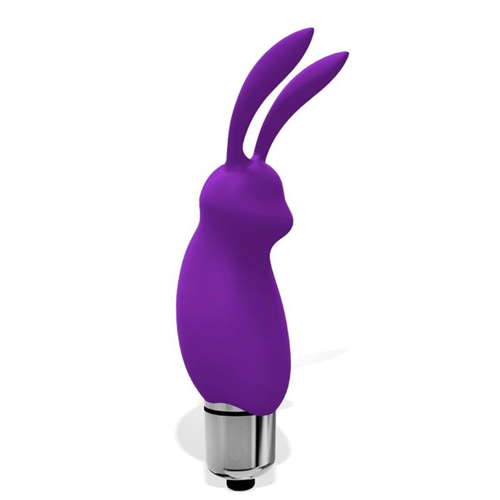 Hopye Rabbit Vibrating Bullet Silicone Purple - G-865 - Teknashop Ltd