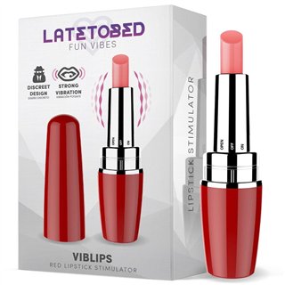 Viblips Lipstick Stimulator Red - G-867 - Teknashop Ltd