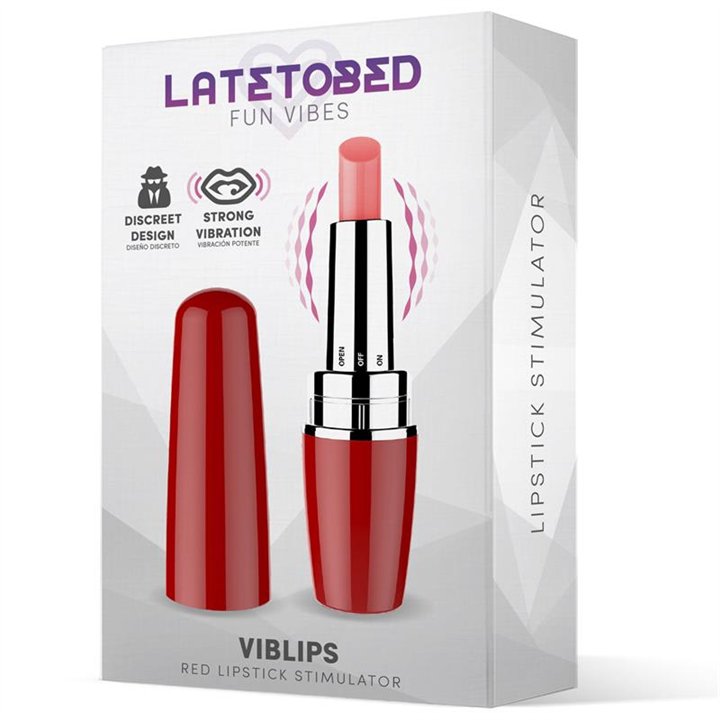 Viblips Lipstick Stimulator Red - G-867 - Teknashop Ltd