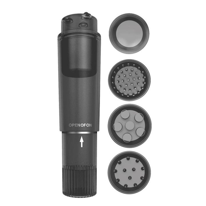 Heady Stimulator Multi-Head Black - G-878 - Teknashop Ltd