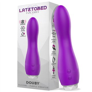 Douby Vibe Silicone Purple - G-881 - Teknashop Ltd