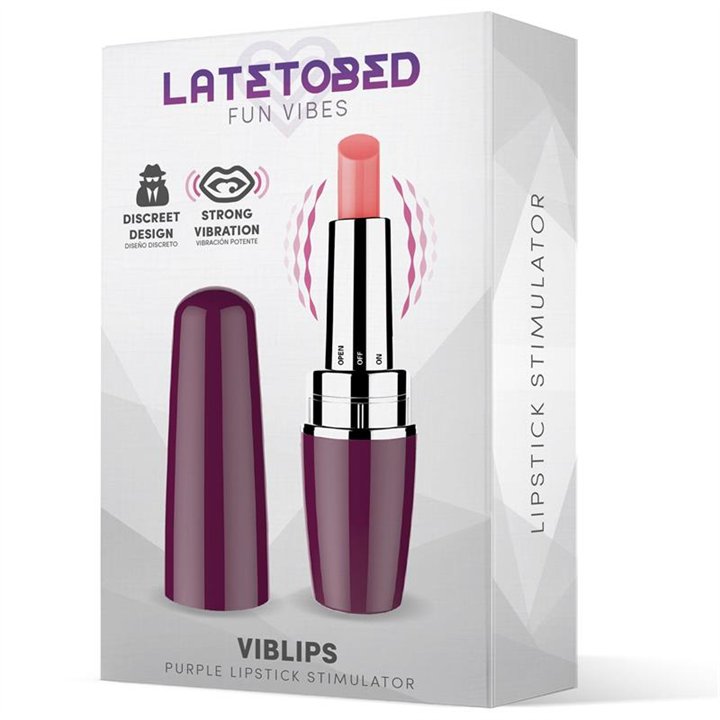 Viblips Lipstick Stimulator Purple - G-866 - Teknashop Ltd